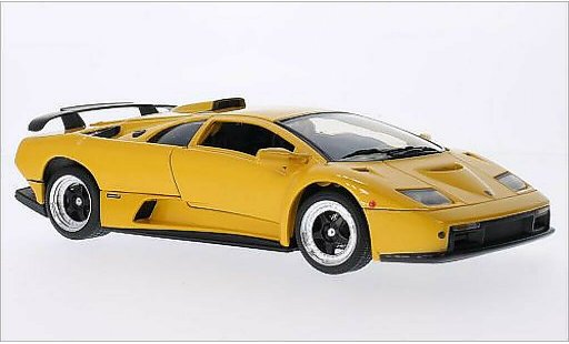 Lamborghini Diablo GT 1/18 Motormax metallic yellow diecast model cars