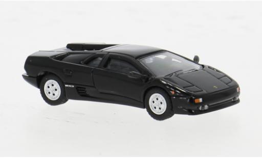 Diecast model cars Lamborghini Diablo Base black 1994 1/87 Minichamps