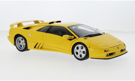 Diecast model cars Lamborghini Diablo SE30 Jota SE yellow 1/18 AUTOart