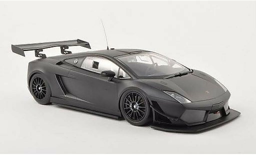 Lamborghini Gallardo LP600+ GT3 1/18 Minichamps LP 600+ matt-black Plain Body Version 2011 diecast model cars