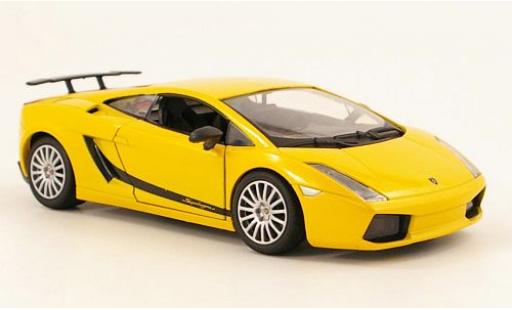 Diecast model cars Lamborghini Gallardo Base Super yellow 1/24 Motormax