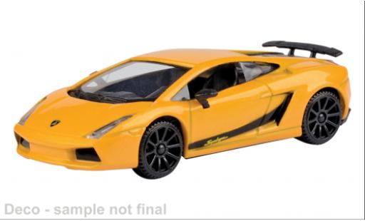 Diecast model cars Lamborghini Gallardo Superleggera yellow 1/43 Motormax