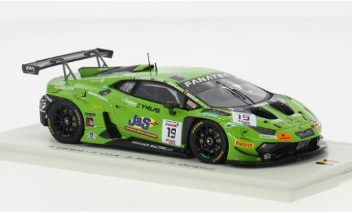 Diecast model cars Lamborghini Huracan GT3 EV #19 1/43 Spark