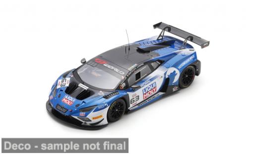 Diecast model cars Lamborghini Huracan GT3 EVO 2 2 24h Spa 2025 Grasser Racing Team #63 M.Bortolotti/L.Engstler 1/18 Spark
