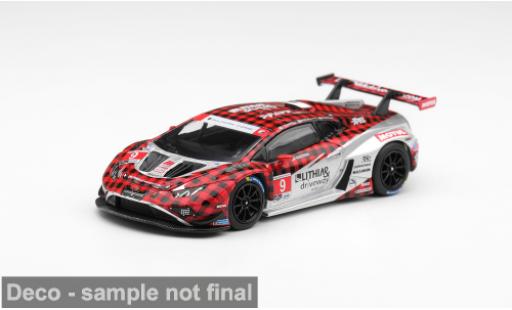 Diecast model cars Lamborghini Huracan GT3 EVO 2 2 IMSA WeatherTech SportsCar Championship 2025 Pfaff Motorsports #9 1/64 Mini GT