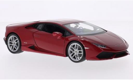 Diecast model cars Lamborghini Huracan LP 610-4 610 red 1/24 Welly