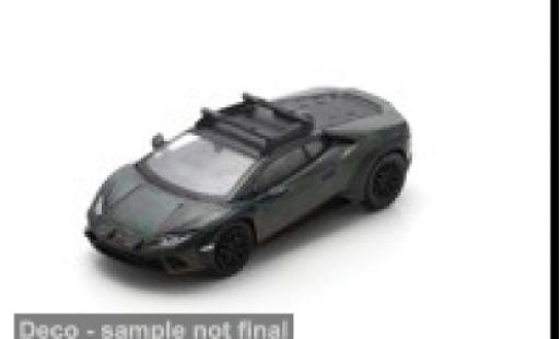 Diecast model cars Lamborghini Huracan Sterrato all-terrain Capsule anthracite 2025 1/64 Spark