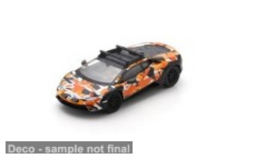 Diecast model cars Lamborghini Huracan Sterrato all-terrain Capsule orange/Dekor 2025 1/64 Spark
