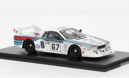 Diecast model cars Lancia Beta Monte Carlo Montecarlo Turbo 24h Le Mans 1981 #67 B.Gabbiani/E.Pirro 1/43 Spark