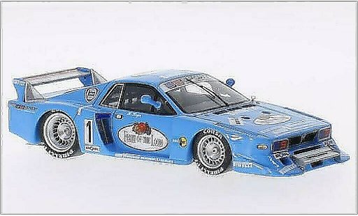Lancia Beta Monte Carlo 1/43 Spark No.1 GS Sport Fruit of the Loom DRM Zolder 1981 diecast model cars