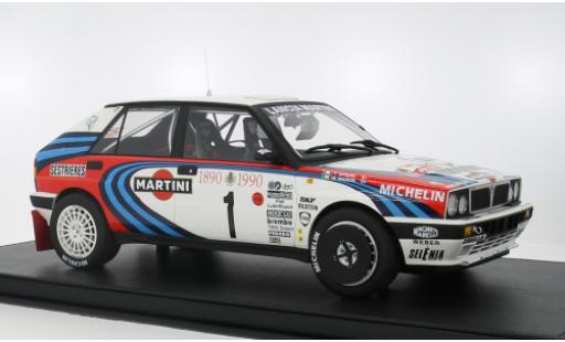 Diecast model cars Lancia Delta HF Integrale 16V #1 M.Biasion/T.Siviero 1/12 Topmarques Collectibles