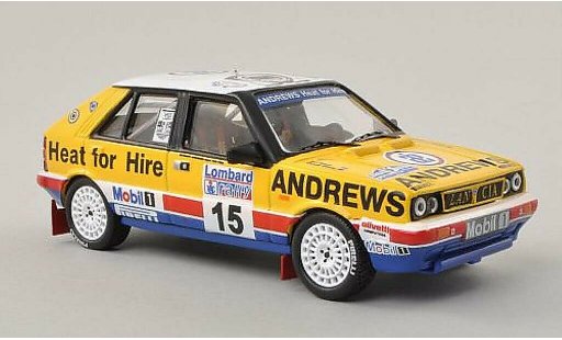 Lancia Delta HF 4WD 1/43 IXO Andrews RAC Rally 1987 /N.Wilson diecast model cars