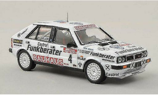 Lancia Delta HF 4WD 1/43 Trofeu No.4 Funkberater Rally Neuseeland 1987 /J.Pattermann diecast model cars