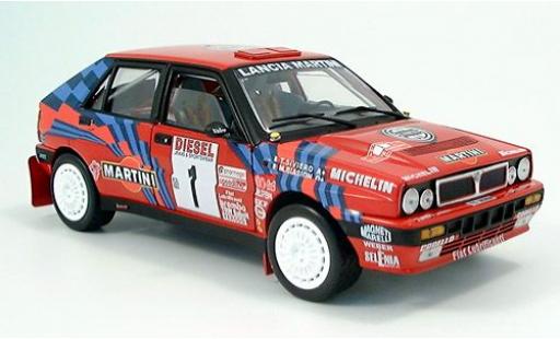 Diecast model cars Lancia Delta HF Integrale Integ #1 1/18 Sun Star