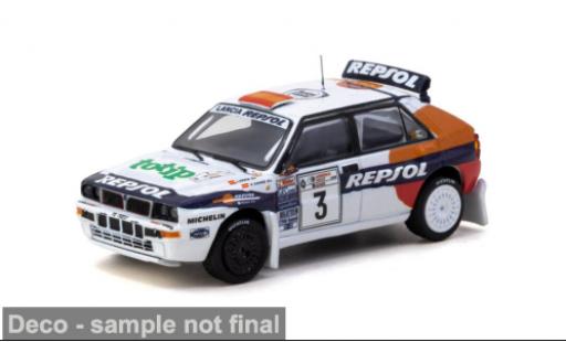 Diecast model cars Lancia Delta HF Integrale Acropolis Rally 1993 C.Sainz/L.Moya 1/64 Tarmac Works