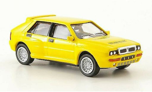 Lancia Delta HF Integrale Evoluzione II 1/87 Ricko Evo 2 yellow 1992 diecast model cars
