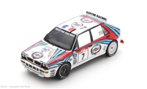 Diecast model cars Lancia Delta HF Integrale Evoluzione EVO Tour de Corse 1992 #7 P.Bugalski/D.Giraudet 1/43 Spark