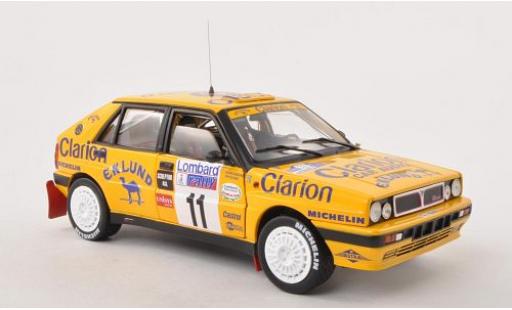 Diecast model cars Lancia Delta HF Integrale Integral Clarion 1/18 Sun Star