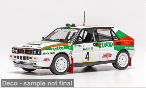Diecast model cars Lancia Delta HF Integrale 16V Rally Acropolis 1989 #4 A.Fiorio/L.Pirollo 1/43 IXO