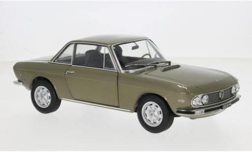 Diecast model cars Lancia Fulvia Base gold 1971 1/18 Norev