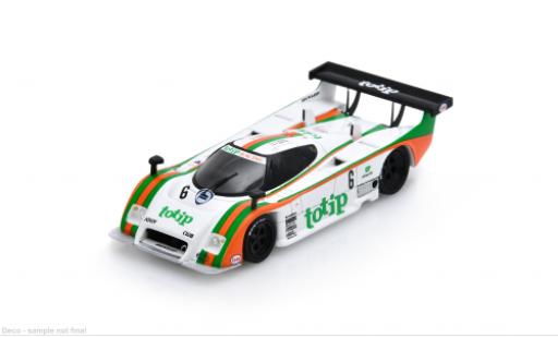 Diecast model cars Lancia LC2 Base Monza 1984 #6 P.Martini/B.Gabbiani 1/43 Spark