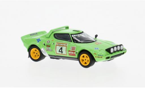 Diecast model cars Lancia Stratos HF Rally Vino de Jerez 1979 #4 J.de Bagration/N.Llopis 1/64 Mini GT