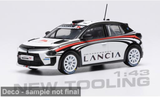 Diecast model cars Lancia Ypsilon HF Rally Rally4 Test Car 2025 1/43 IXO