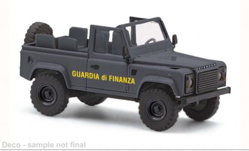 Diecast model cars Land Rover Defender 90 1983 Guardia di Finanza (I) 1/87 Busch
