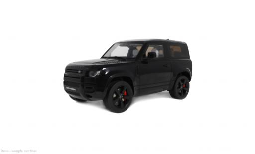 Diecast model cars Land Rover Defender 90 black 2021 1/18 GT Spirit