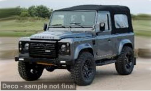 Diecast model cars Land Rover Defender 90 silver 1/18 Solido