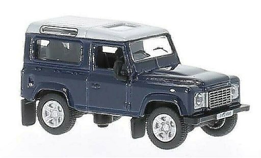 Land Rover Defender Base 1/76 Oxford blue/grey 2013 diecast model cars