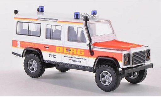 Land Rover Defender 110 1/87 Busch SW DLRG 1983 diecast model cars