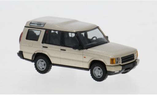Diecast model cars Land Rover Discovery Base brown 1998 1/87 Busch