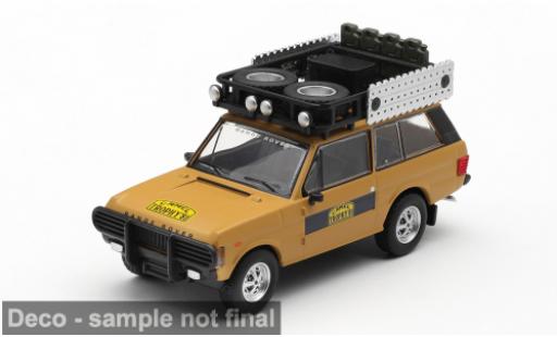 Diecast model cars Land Rover Range Rover Classic Camel Trophy Sumatra 1981 K.Stoppa/A.Valldorf 1/64 Mini GT