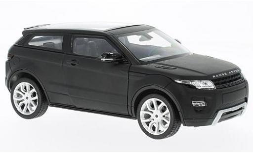 Diecast model cars Land Rover Range Rover Base Ev black 1/24 Welly