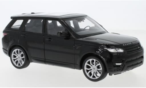 Diecast model cars Land Rover Range Rover Base Sp black 1/24 Welly