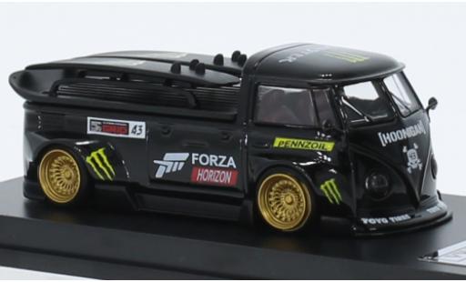 Diecast model cars Volkswagen T1 Base Pick Up RWB Monstre 1/64 Lang Feng Model