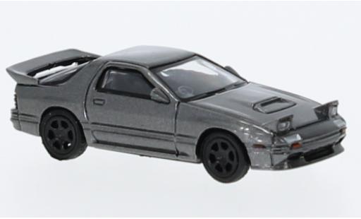 Diecast model cars Mazda RX7 Base (FC3S) metallise grey 1/87 Lang Feng Model