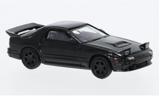 Diecast model cars Mazda RX7 Base (FC3S) black 1/87 Lang Feng Model