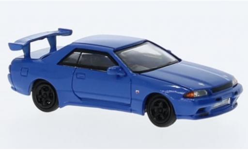 Diecast model cars Nissan Skyline R32 GT-R () blue 1/87 Lang Feng Model