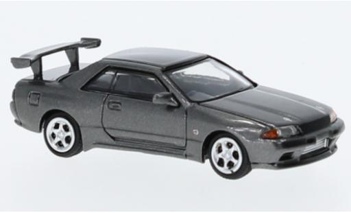 Diecast model cars Nissan Skyline R32 GT-R () metallise grey 1/87 Lang Feng Model