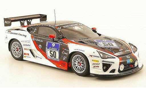 Lexus LFA Gazoo Racing 1/43 Ebbro No.50 24h Nurburgring 2010 / K.Oshima diecast model cars