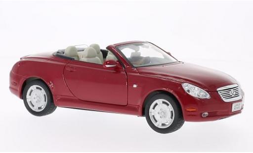 Diecast model cars Lexus SC 430 red 1/24 Welly