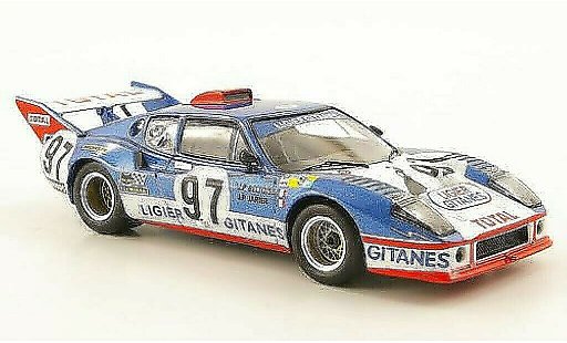 Ligier JS2 Base 1/43 IXO No.97 Gitanes 24h Le Mans 1975 diecast model cars