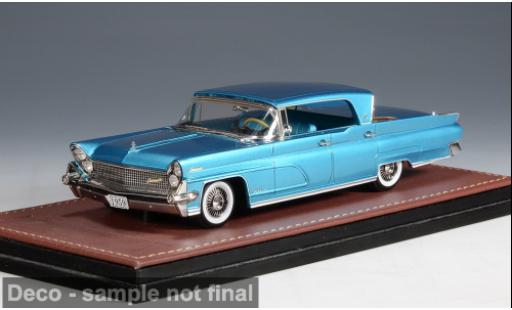 Diecast model cars Lincoln Continental 1959 Mark IV Sedan blue 1/43 GLM