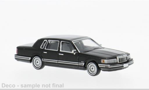Diecast model cars Lincoln Town Car Base black 1991 1/87 PCX87