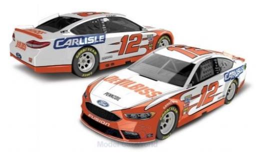 Diecast model cars Ford Fusion Nascar No.12 Team Penske Carlisle 2018 R.Blaney 1/64 Lionel Racing