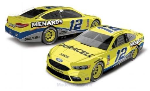 Diecast model cars Ford Fusion Nascar No.12 Team Penske Menards 2018 R.Blaney 1/64 Lionel Racing