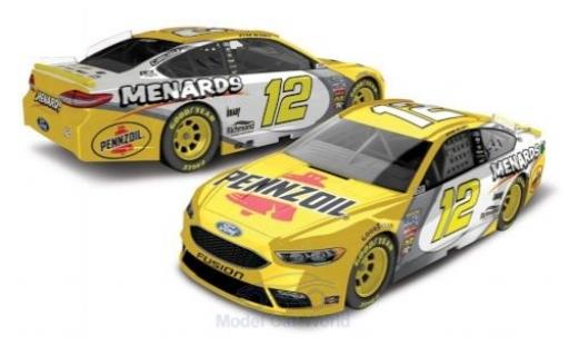 Diecast model cars Ford Fusion Nascar No.12 Team Penske Pennzoil 2018 R.Blaney 1/64 Lionel Racing