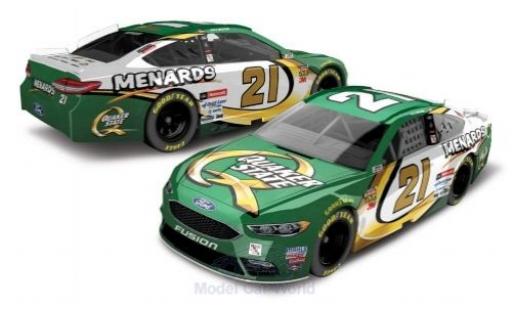 Diecast model cars Ford Fusion Nascar No.21 21 Wood Brothers Quaker State 2018 P.Menard 1/64 Lionel Racing